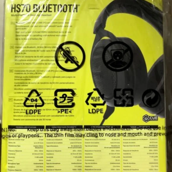 New Corsair HS70 Bluetooth Gaming Headset Switch PlayStation PC Xbox Mobile